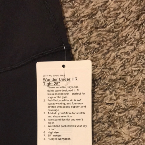 Lululemon wunder under luon 25 - Picture 5 of 5